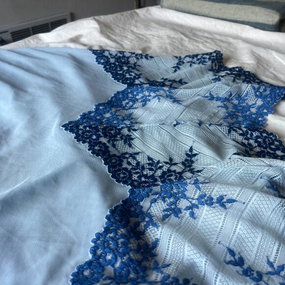 Wacoal babydoll negligee / Lace Slip Dress / CHEMISE in S - Picture 3 of 6